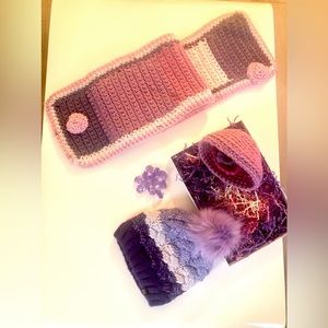 Kids winter bundle - crochet & knitted